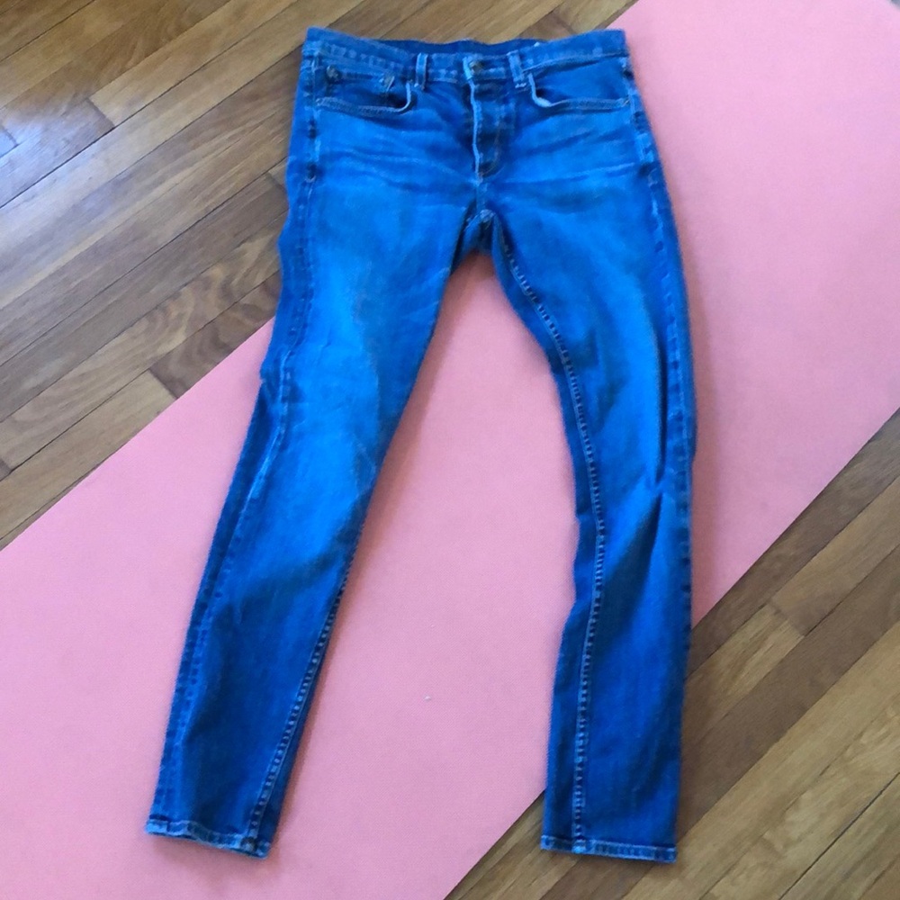 Rag and Bone slim Fit 1 extra slim 33 fantastic Excellent cond. jeans inseam 32